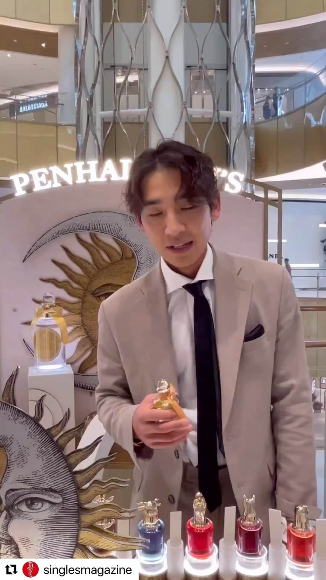 ソン・ジホのインスタグラム：「@singlesmagazine🙏🏻」