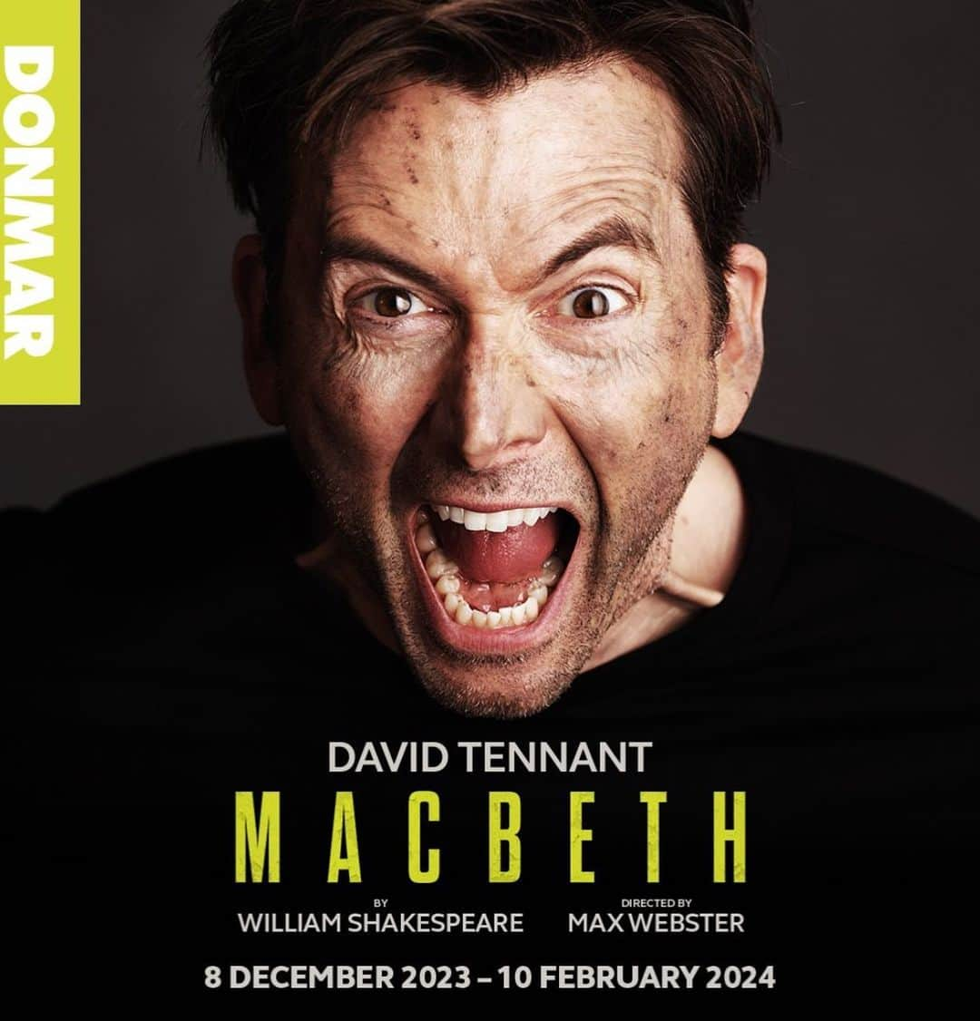 クーシュ・ジャンボさんのインスタグラム写真 - (クーシュ・ジャンボInstagram)「SURPRISE 😜  It’s Lady M Time 🎭   MACBETH @donmarwarehouse  8 Dec 2023 - 10 Feb 2024 Starring David Tennant  Directed by Max Webster  TICKETS ON SALE 9am TODAY!  Article in bio  #davidtennant  #macbeth  #shakespeare  #theatre」5月16日 15時22分 - cushjumbohere