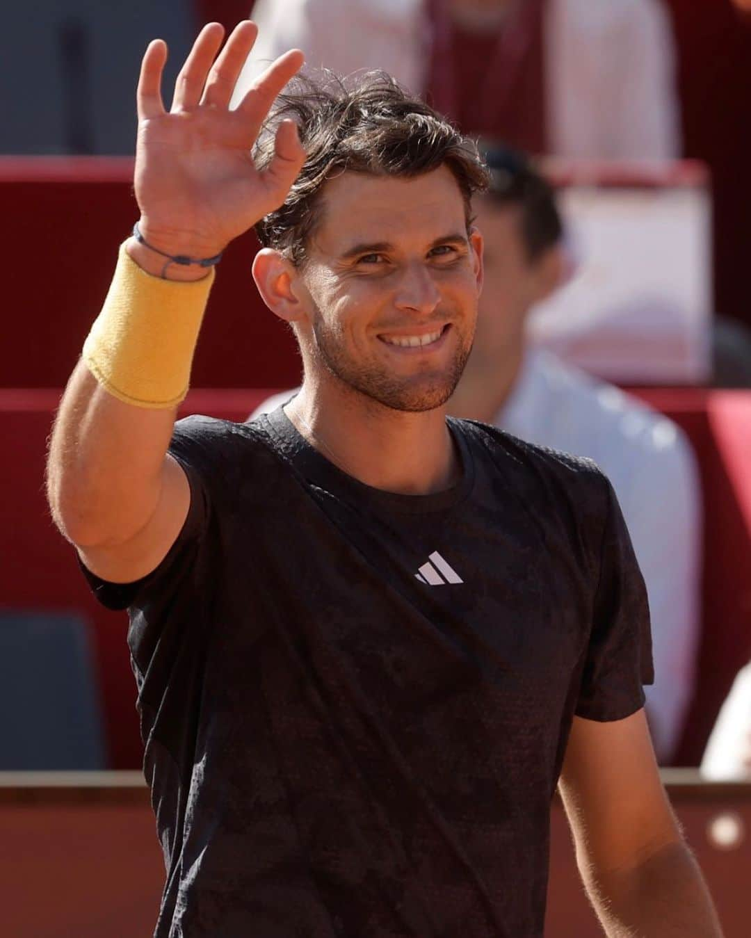 ドミニク・ティエムのインスタグラム：「First win in Bordeaux ✅  #ATPChallenger」