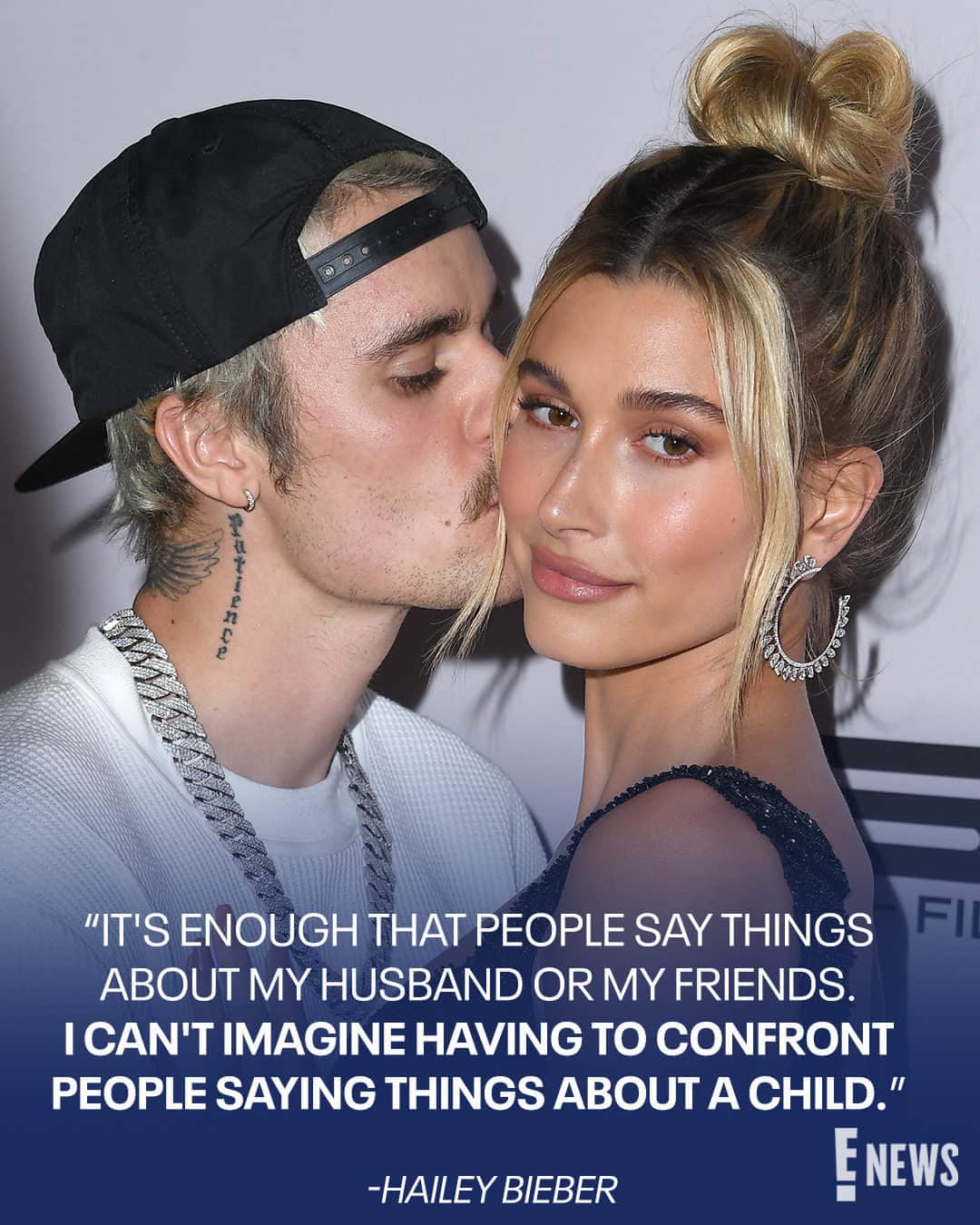 E! Onlineさんのインスタグラム写真 - (E! OnlineInstagram)「Hailey Bieber has opened up about her hesitations towards motherhood. Link in bio to read why she is still apprehensive to have kids after tying the knot with Justin Bieber nearly five years ago. (📷: Getty)」5月17日 1時01分 - enews