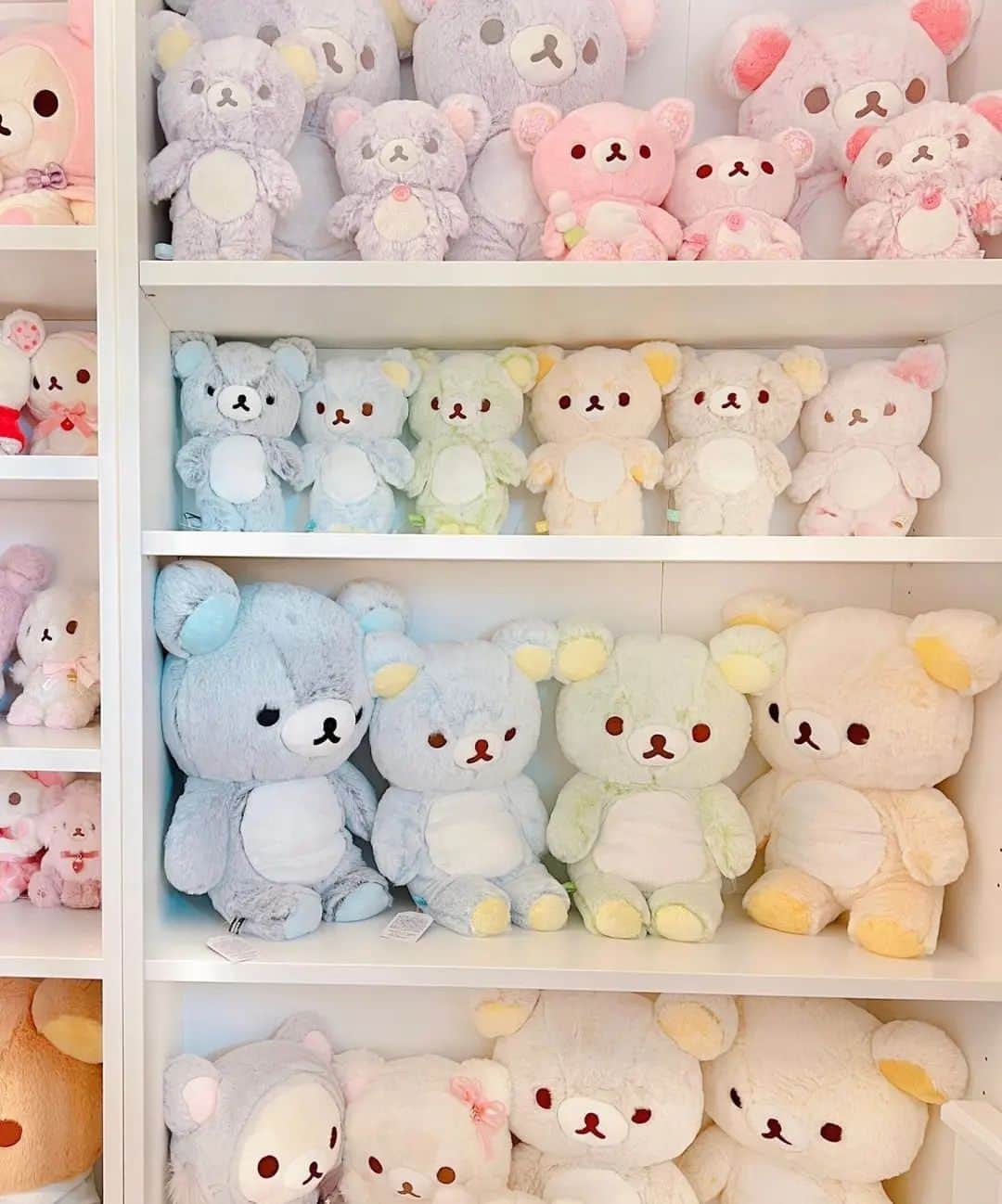 Rilakkuma US（リラックマ）さんのインスタグラム写真 - (Rilakkuma US（リラックマ）Instagram)「@tofukkuma has the sweetest collection of pastel Rilakkuma! Which one is your favorite?  #rilakkumaus #rilakkuma #sanx #kawaii #plush」5月17日 1時14分 - rilakkumaus