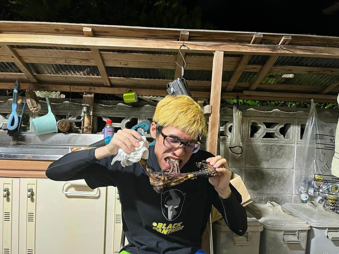 ムラムラタムラさんのインスタグラム写真 - (ムラムラタムラInstagram)「猪肉の筋肉食いました＼(^o^)／」5月17日 1時44分 - muramocochan