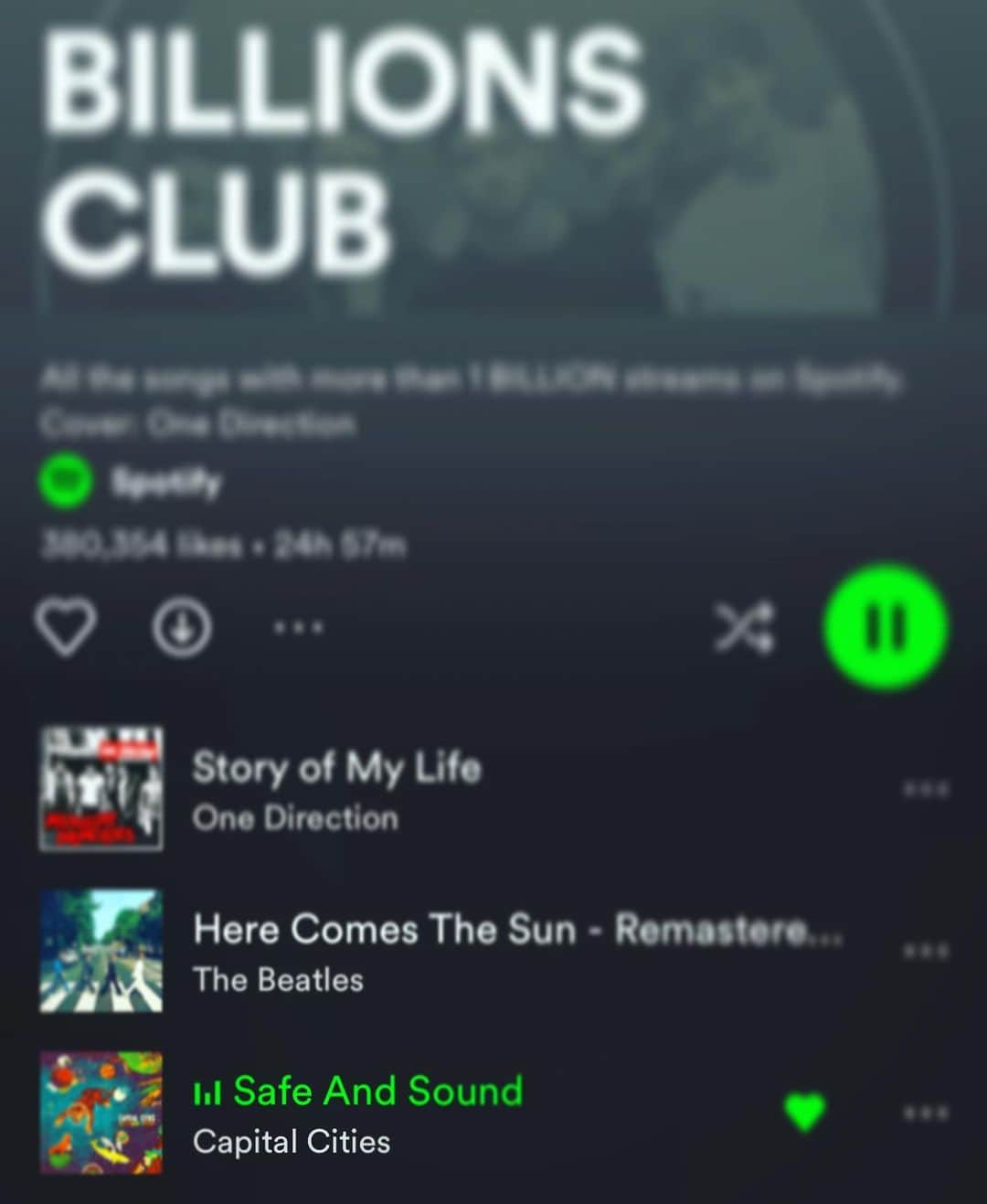 キャピタル・シティーズのインスタグラム：「Last post about this. Promise. #enoughgloating !!! #capitalcities #safeandsound #spotify #billion #billions #billionsclub #beatles next show: May 18 - Ventura, CA」