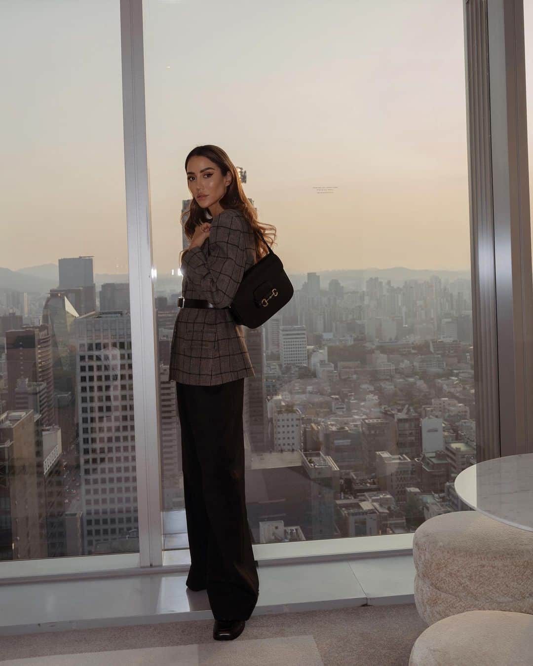 Tamara Kalinicのインスタグラム：「In Seoul with my @gucci fam for the #GucciCruise24」