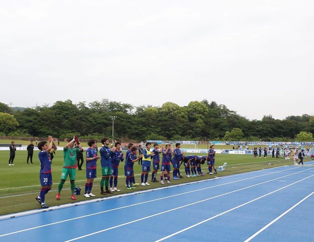 のインスタグラム：「FC大阪とのダービー戦。 負けてしまったけど、この悔しさをパワーに変えて強く前に進もう。  勝っても負けても大事なのは次。  #奈良クラブ #Jリーグ #生駒山ダービー」