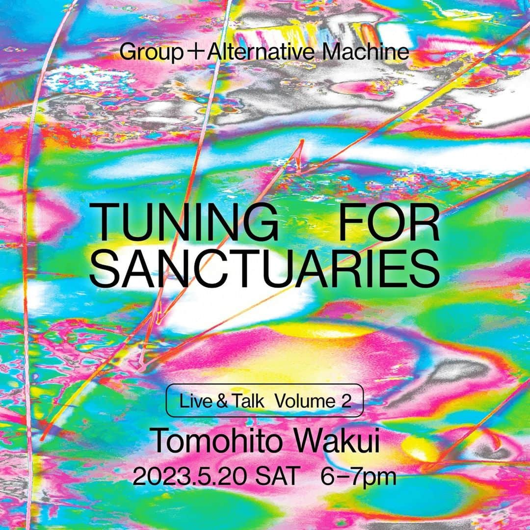 GINZA SONY PARK PROJECTさんのインスタグラム写真 - (GINZA SONY PARK PROJECTInstagram)「【5/20(土)「”Tuning for Sanctuaries" Live & Talk Volume 2」GUEST：涌井智仁】 音楽ライブ&トークの第2弾は、音楽家でもあり美術家でもある涌井智仁さんをゲストに迎えます。 新宿にあるアートスペース"WHITEHOUSE"のディレクターでもある涌井さんが生み出す「音」をお楽しみいただいた後は、GROUPの井上岳さんがホストとなり、トークセッションを行います。  スペースに限りがあるため、会場参加数は制限させていただく可能性がありますが、SonyPark公式Instagramでインスタライブも行います。 音楽ライブとトークによるリアルな「音」のリサーチをぜひお楽しみください。  ------------------------- 『Tuning for Sanctuaries』Live & Talk Volume 2』 5/20(土) 18:00~19:00  Guest： 涌井智仁 Host：井上岳（Group）  ※スタートの10分前から入場開始。 ※準備のためスタート1時間前に展示スペースをCLOSEします。（西銀座駐車場コーヒーは通常営業） ※スペースが限られているため、状況に応じて入場を制限させていただく可能性があります。 -------------------------  @hizakozox #涌井智仁 @whitehouse.shinjuku #WHITEHOUSE @inouegaku #井上岳 @groupatelier @alter_machine_  #TuningForSanctuaries  #groupatelier #alternativemachine #research #リサーチ #研究 #sound #soundscape #音 #サウンドスケープ #サウンドアート #サウンドデザイン #AI #テクノロジー #建築 #architecture #銀座ギャラリー #銀座アート巡り #live #ライブ #talk #トークセッション #Instalive #sonyparkmini #sonypark #ginza」5月16日 18時00分 - ginzasonypark