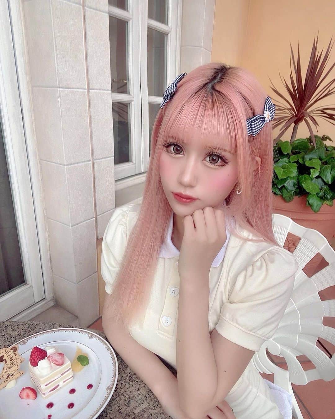のインスタグラム：「すきで居てね🥺💛❔  あまあまだよ〜っ！ 盛れてないけど雰囲気好きだから投稿しました、、！笑」