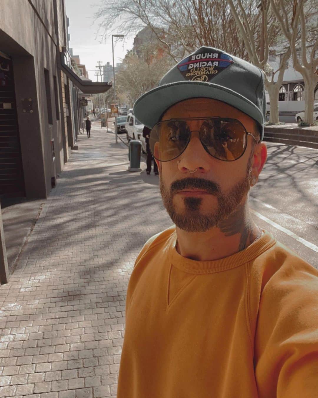 A.J.のインスタグラム：「Last pic is my new coffee obsession ! So so so damn good ! I love this place. #capetownbaby」