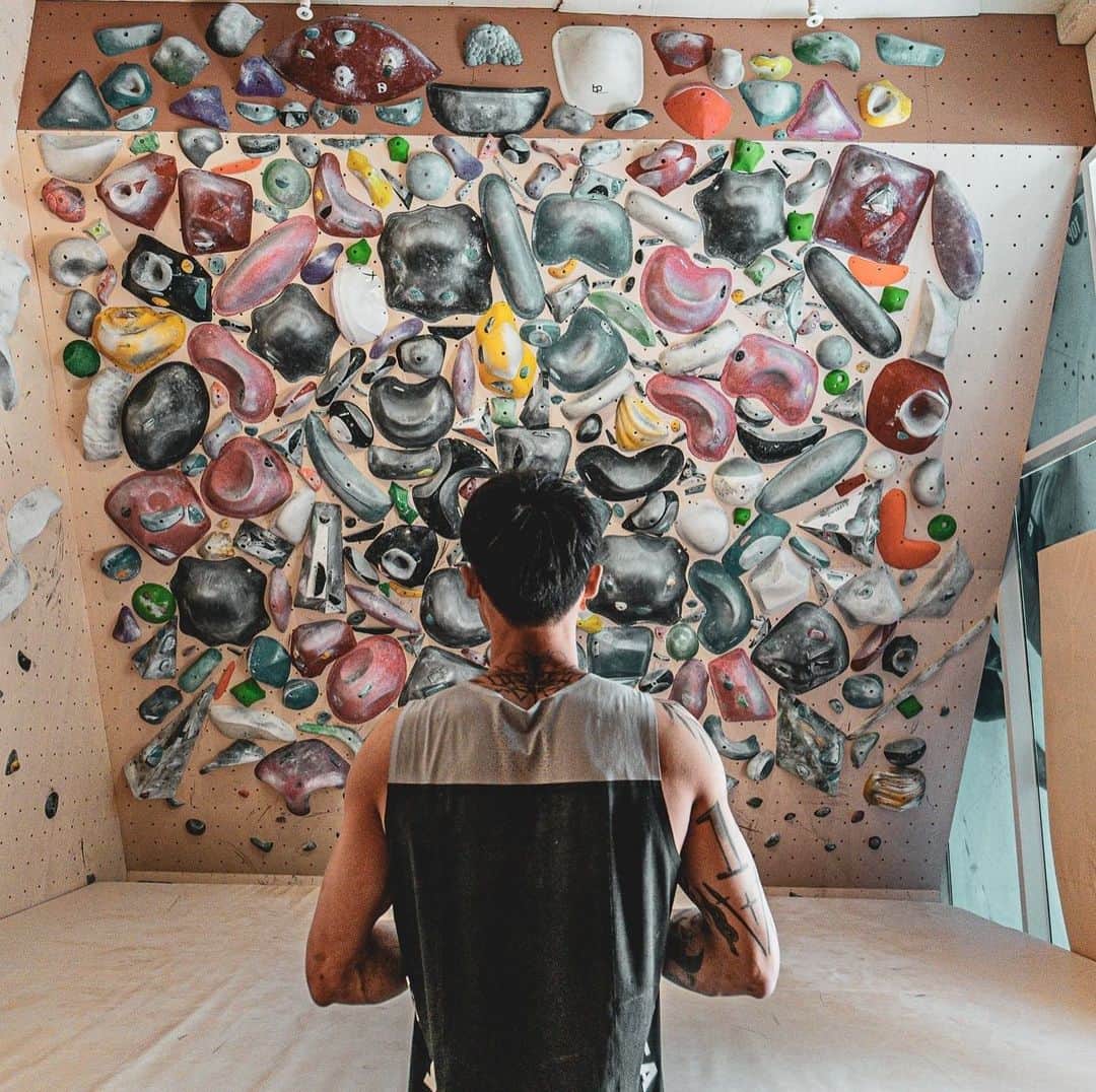 チョン・ジョンウォンのインスタグラム：「The last session before the Salt Lake City WorldCup 🇺🇸   @thenorthface_kr @scarpaspa @b.bloc_songdo」