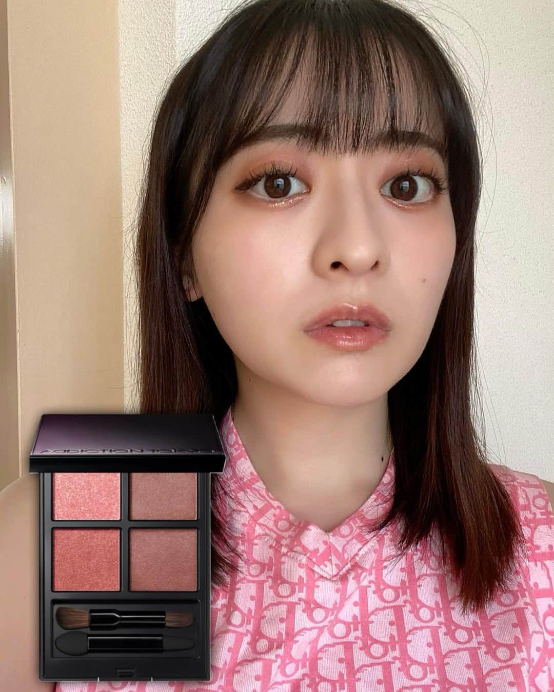 末吉 瞳さんのインスタグラム写真 - (末吉 瞳Instagram)「私的No.1のピンクアイシャドウは @addictionbeauty_official ♡  #メイクメモ  #addiction  #アイシャドウ  #アイシャドウパレット」5月16日 19時58分 - hitomi_sueyoshi