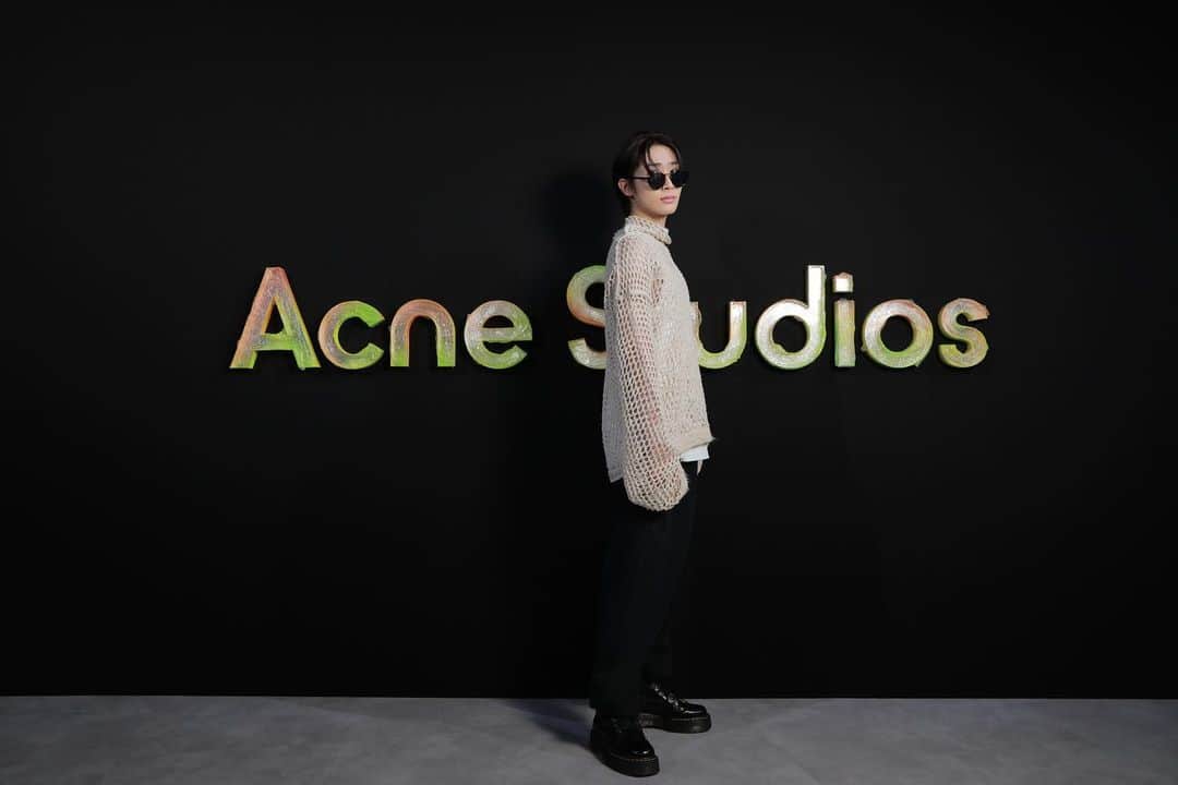 武本悠佑（ゆっけ）さんのインスタグラム写真 - (武本悠佑（ゆっけ）Instagram)「Acne Studios 2023 FALL＆WINTER PRESS DAY🫶   #AcneStudios」5月16日 20時33分 - yuckejan_yukke
