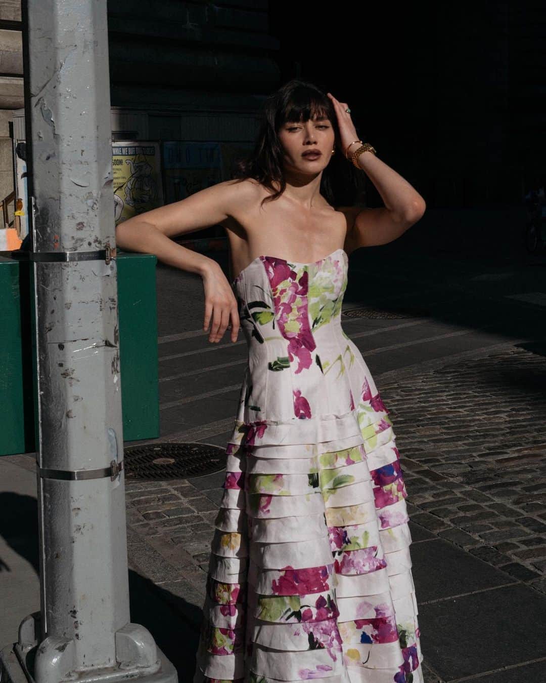ナタリー・スアレスさんのインスタグラム写真 - (ナタリー・スアレスInstagram)「I'm so thrilled to exclusively photograph a look straight from the @_aje_ Resort 24 'Element' runway, which was just shown today at Australian Fashion Week! This dress reminds me of everything that blooms this season. It celebrates spring and summer. View the full collection on ajeworld.com #AjeWorld #Element24 #AAFW #ad」5月16日 20時39分 - natalieoffduty