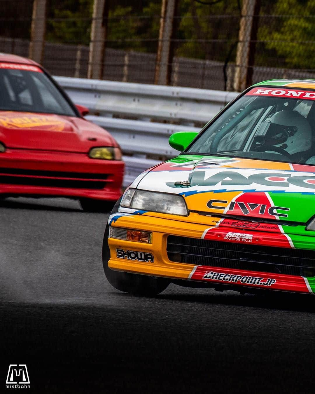 mistbahnさんのインスタグラム写真 - (mistbahnInstagram)「_ WHARP RACING 瞬間移動 Honda EF9 CIVIC SiR _ 🚗: @wharp_ikea 📷: @mistbahn _ Shot on May-6 2023 🏁 "HONDA ONEMAKE CHAMPION CUP RACE 2022 Rd.2" organized by @zerofighterautocustom Central Circuit (Hyogo, Japan) _ JP) 2023年5月6日 セントラルサーキット、ゼロファイターさん( @zerofighterautocustom )主催「HONDA ONEMAKE CHAMPION CUP RACE 2022 Rd.2」で撮影。 _ #hondaonemakechampioncuprace #hondaonemake #zerofighterautocustom #ホンダワンメイクチャンピオンカップレース #ホンダワンメイク #zerofighter #ゼロファイター #centralcircuit #セントラルサーキット #wharpracing #瞬間移動 #honda #civic #hondacivic #ホンダシビック #グランドシビック #ef9 #efcivic #jaccs #mugen #bseries #b16 #kanjo #kanjoracer #kanjozoku #kanjostyle #timeattack #timeattackjapan #hondasontrack」5月16日 20時50分 - mistbahn