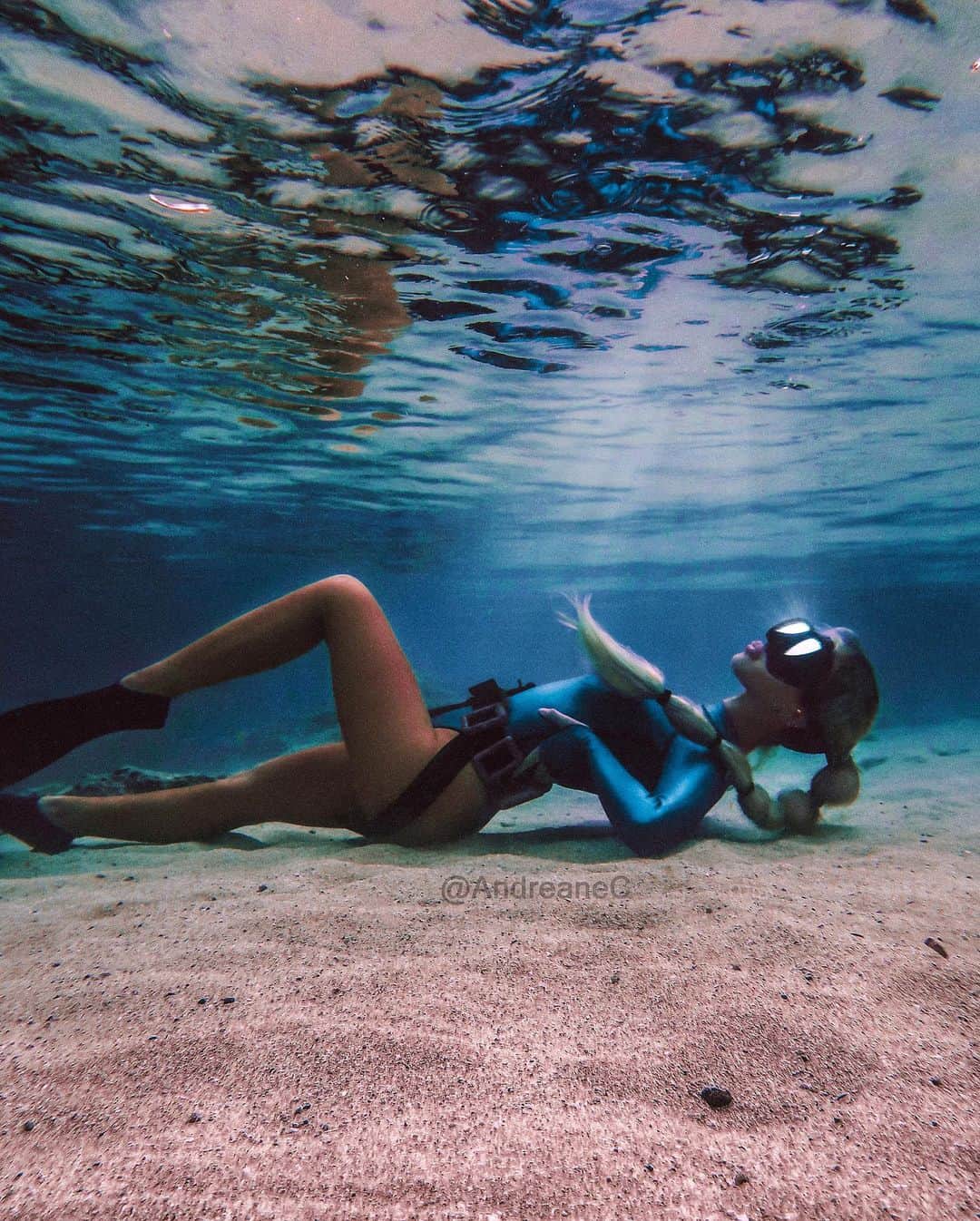 Andreane Chamberlandのインスタグラム：「🌊 @oceanerfreediving 🌊 #oceaner」
