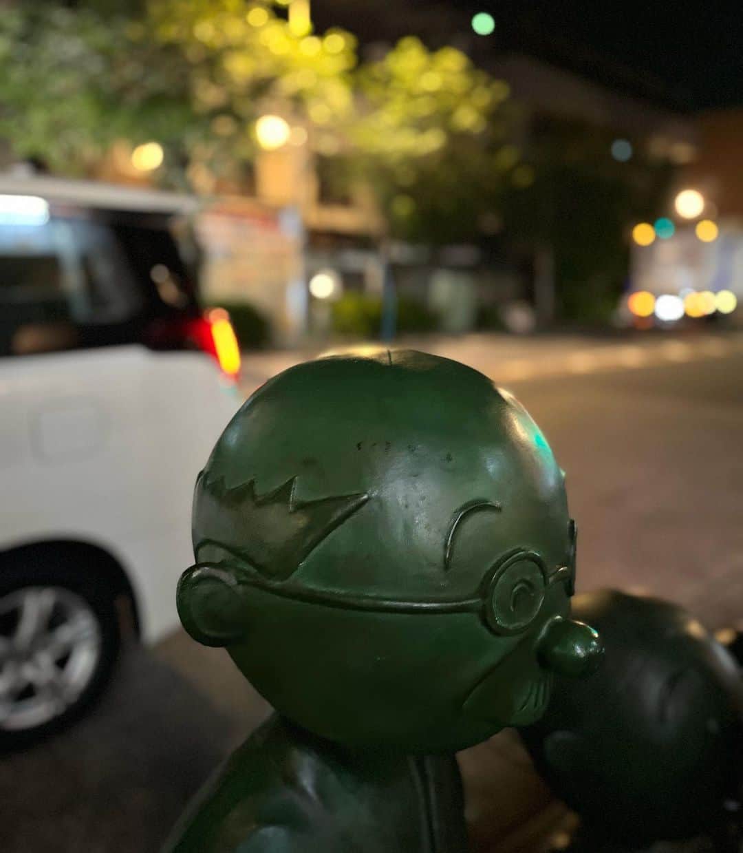 tokuのインスタグラム：「夜の波平」