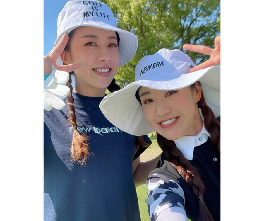 兼岩美奈さんのインスタグラム写真 - (兼岩美奈Instagram)「" まみと一緒にニアピン対決❤️‍🔥❤️‍🔥❤️‍🔥 会場は、泉ヶ丘CC様！ ご参加頂きました皆様ありがとうございました😊🫶 . . . #ゴルフ#ニアピン  #加賀其真美 プロ #兼岩美奈 #泉ヶ丘カントリークラブ  #ゴルフウェア#fivestar」5月16日 21時02分 - kaneiwa_mina