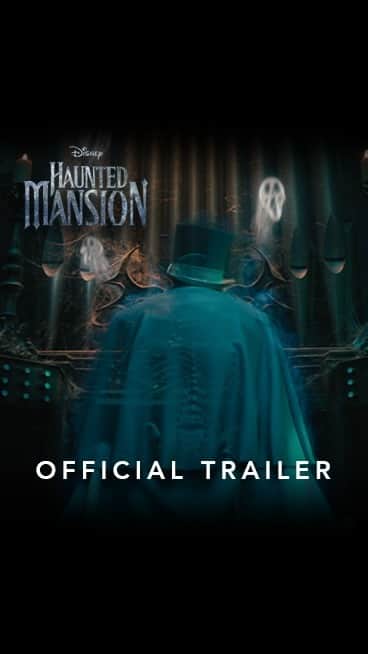 Walt Disney Studiosのインスタグラム：「Take the ride to the other side. Watch the brand-new trailer for Haunted Mansion, appearing only in theaters July 28.」