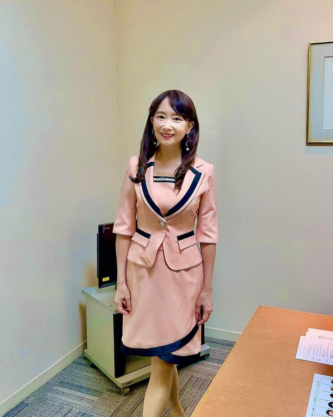アグネス・チャンのインスタグラム：「今日は日本テレビの番組の収録。とっても楽しかったよ。情報解禁になったらお知らせしますね。是非見てください。」