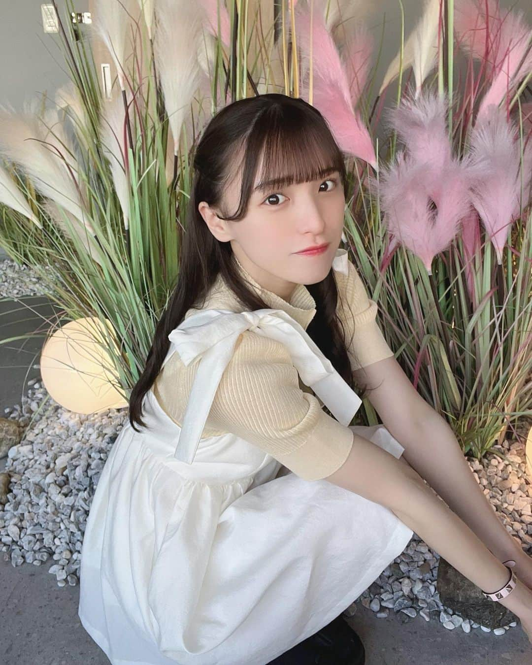 茉城奈那さんのインスタグラム写真 - (茉城奈那Instagram)「春夏のお洋服着れるの嬉しい〜☺️💓 ⁡ ⁡ ⁡ ⁡ ⁡ #アイドル #地下アイドル #idol #ınstagood #ヘアアレンジ #ハーフアップ #ハーフアップアレンジ #ピンクブラウン #ブラウンカラー #グレージュ #liliybrown #リリーブラウン」5月16日 22時10分 - nanchan_1010