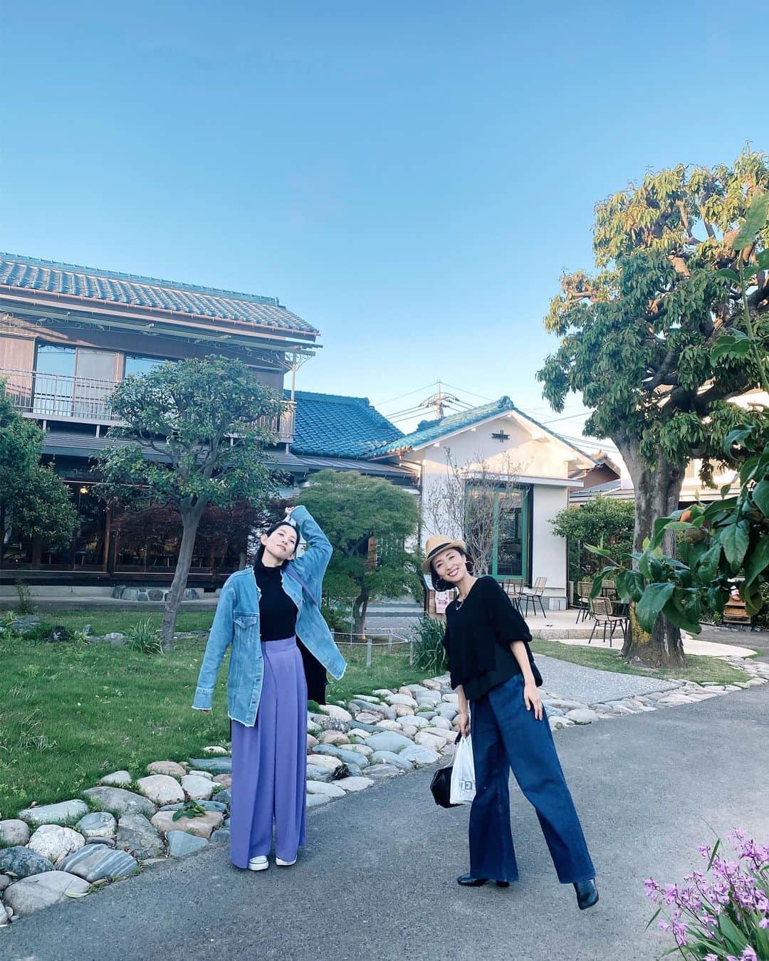 加藤理恵のインスタグラム：「京子さんはね、運命の友達だね。 ♡♡」