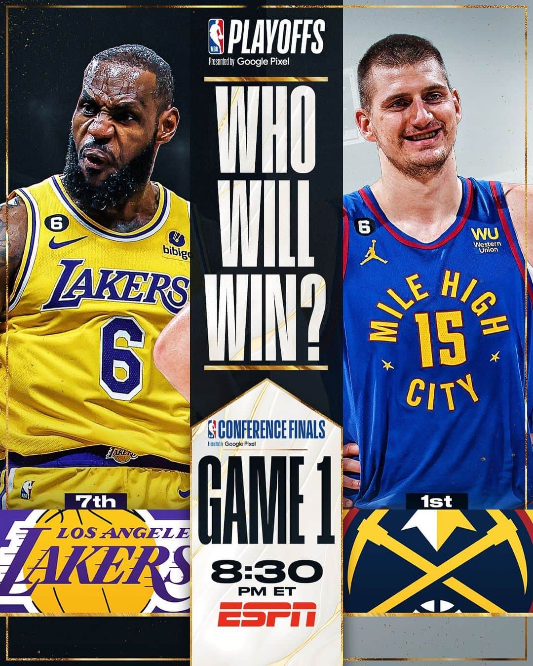 NBAさんのインスタグラム写真 - (NBAInstagram)「Who will win the WEST?  #NBAConferenceFinals presented by @googlepixel_us tip off TONIGHT.」5月16日 23時30分 - nba