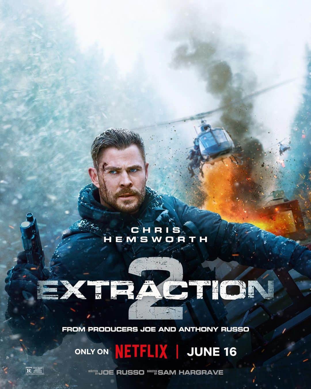 Just Jaredさんのインスタグラム写真 - (Just JaredInstagram)「The trailer for "Extraction 2" is promising an action packed sequel for the Netflix thriller, which stars Chris Hemsworth in his return as Tyler Rake. Tap this photo in the LINK IN BIO to watch! #Extraction2 #ChrisHemsworth Photos: Netflix」5月16日 23時32分 - justjared