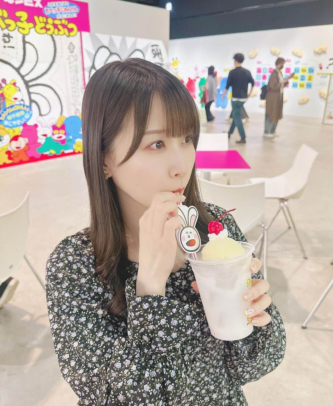 八木沙季のインスタグラム：「🤍🤍  たべっ子どうぶつLAND🐰 めっちゃ可愛かったなー🫶🏻 いつかうぱぎLANDも作りたい⊂(・ー・)⊃  #たべっ子どうぶつランド  #たべっ子どうぶつ」
