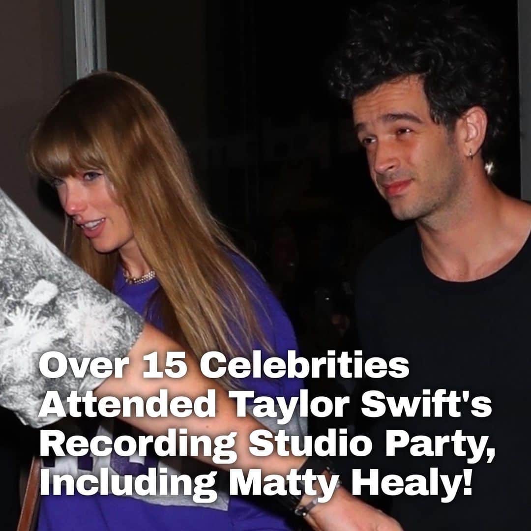 Just Jaredさんのインスタグラム写真 - (Just JaredInstagram)「Several celebrities were in attendance at Taylor Swift's recording studio gathering last night. Tap this photo at the LINK IN BIO to see the full confirmed and rumored celebrity guest list (and all the photos of the stars arriving, too!) #TaylorSwift #MattyHealy Photos: Backgrid」5月16日 23時49分 - justjared