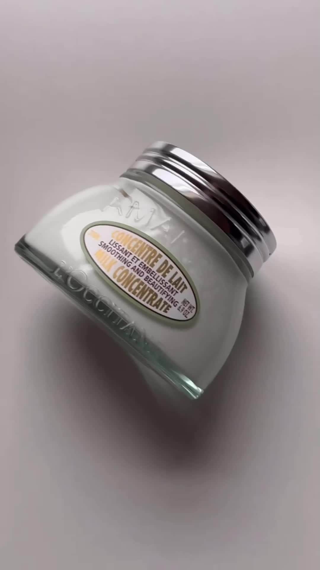 ロクシタンのインスタグラム：「Our Almond Milk Concentrate is a sweet indulgence for the skin. 💛 FT: @flanerian_」