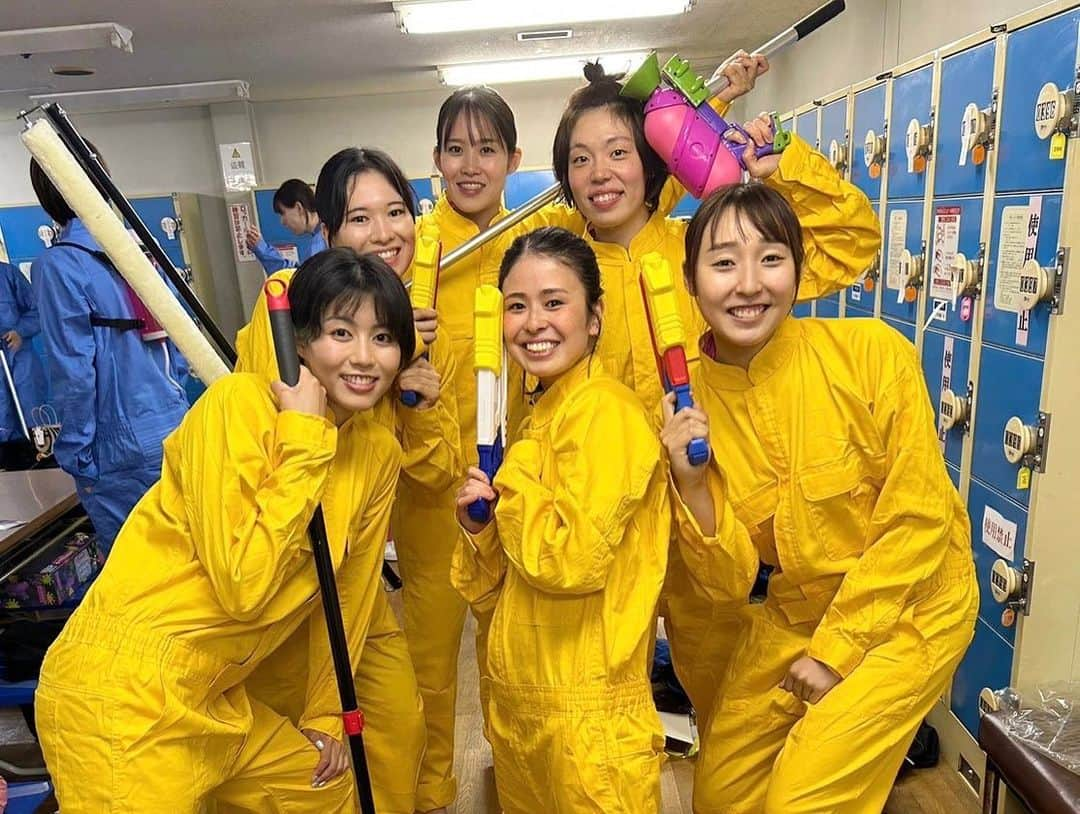 長野有紗さんのインスタグラム写真 - (長野有紗Instagram)「. team RINA👱🏼‍♀️🩷 きいろぉ～～～🥯💛🍯🌻🥞🎗 借り物競争とスプラトゥーン勝った✌🏻 (スプラトゥーンはじゃんけんで勝った🤫笑)」5月17日 0時39分 - aarin_03k