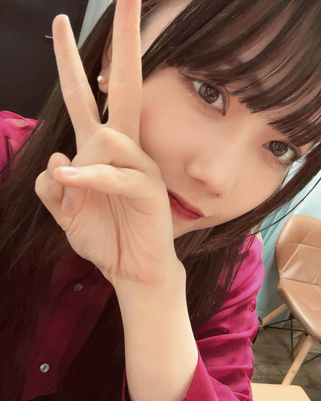 長久玲奈のインスタグラム：「🫶  🕯が倒れて2歳になってる。笑  #長久玲奈  #誕生日  #でした #楽しかったです ！」