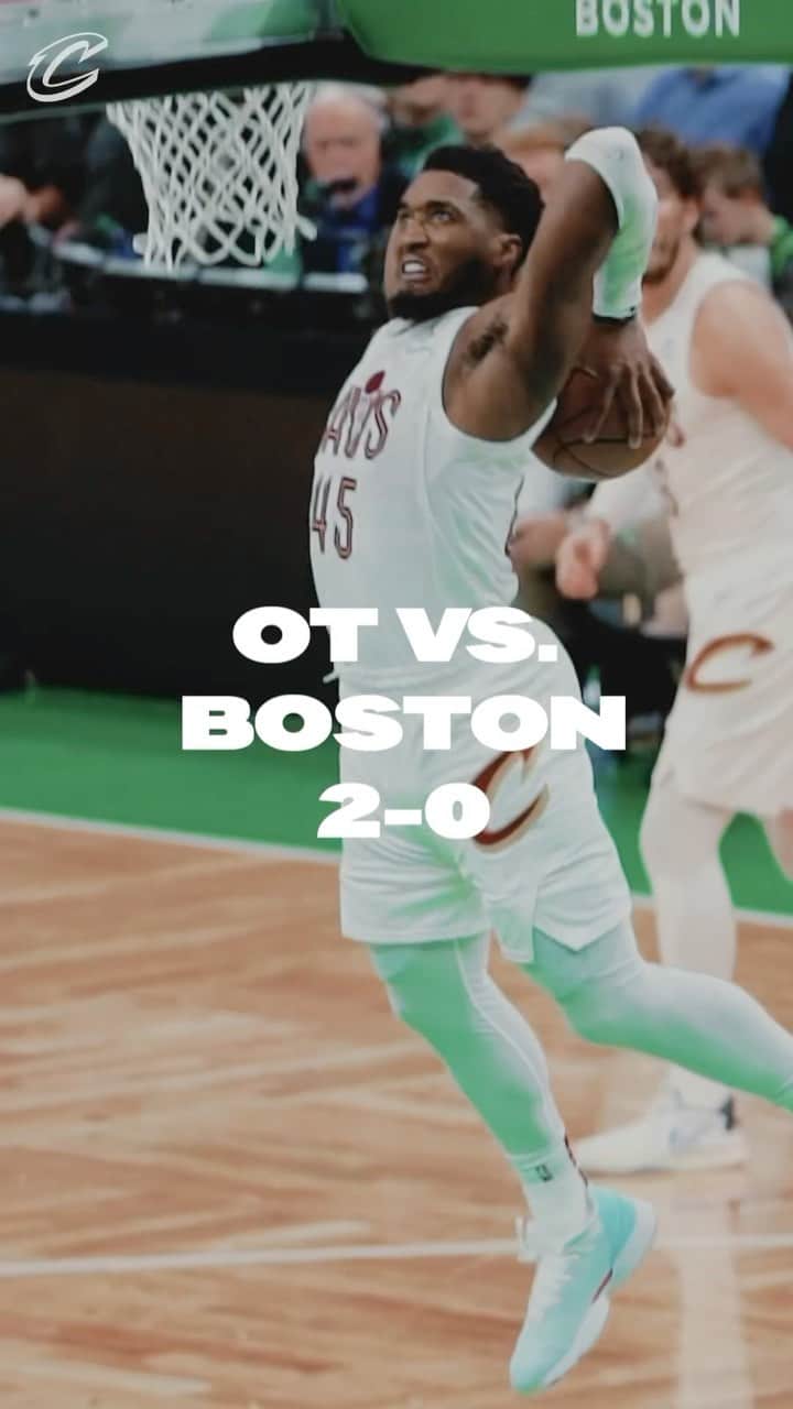キャブスのインスタグラム：「A perfect 7️⃣-0️⃣ this season in overtime games.🔥 #LetEmKnow」