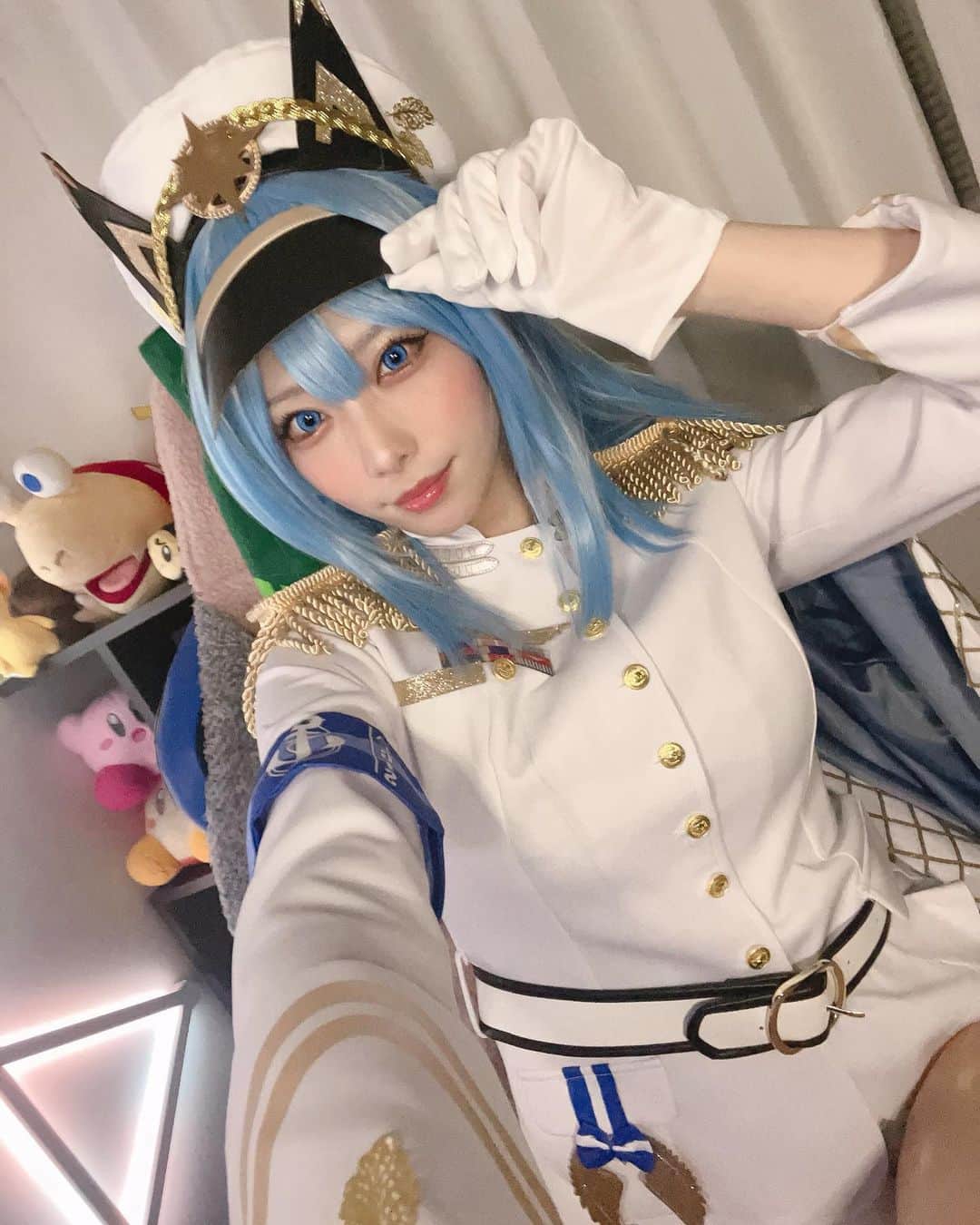 のインスタグラム：「#nikke ヘルム！  #cosplay #コスプレ #コスプレイヤー #cosplaygirls #selfie #gravure」