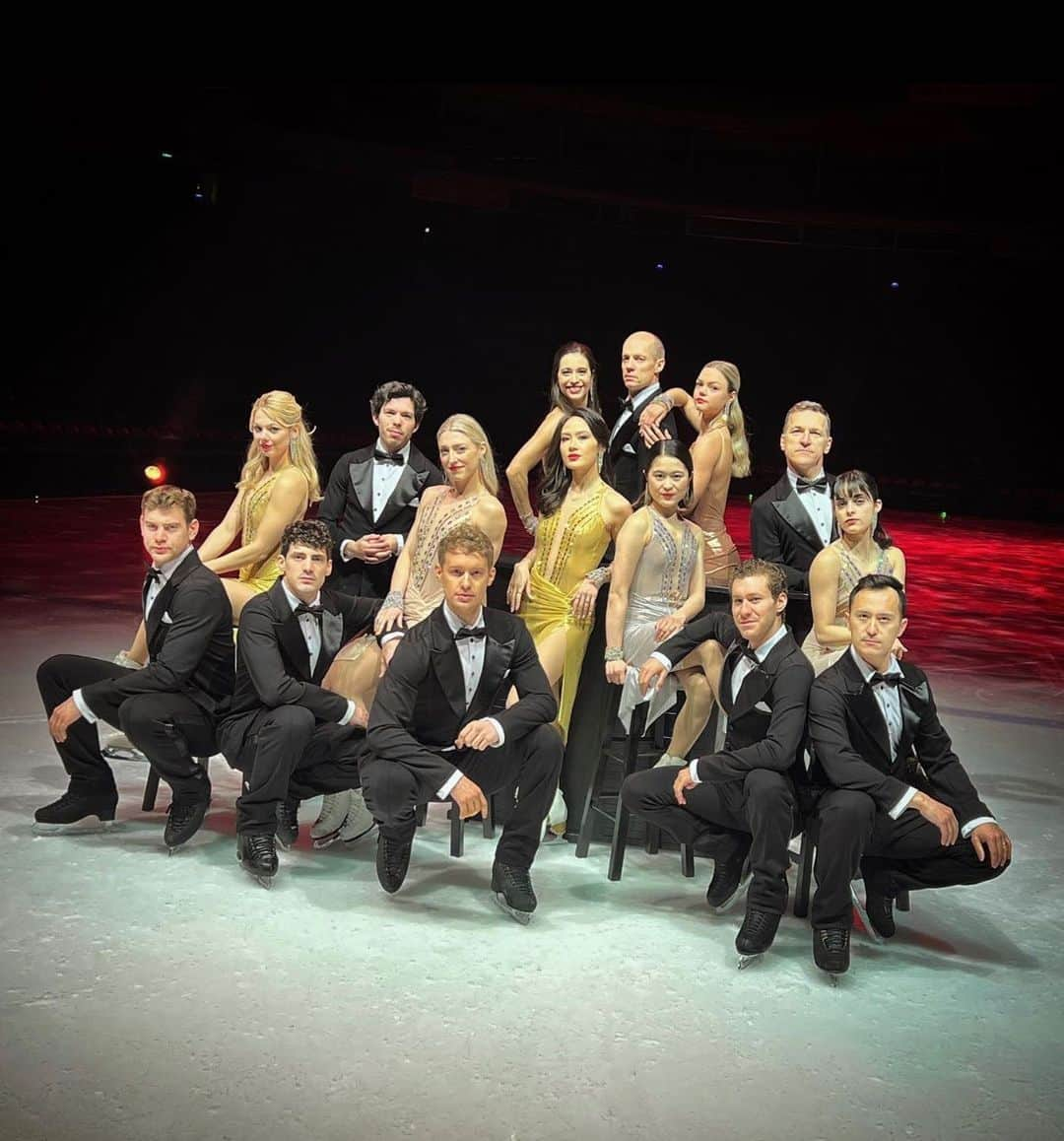 宮原智子のインスタグラム：「One of the most exciting moments.   @starsonice  #bondgirls  #jamesbond  #😎」