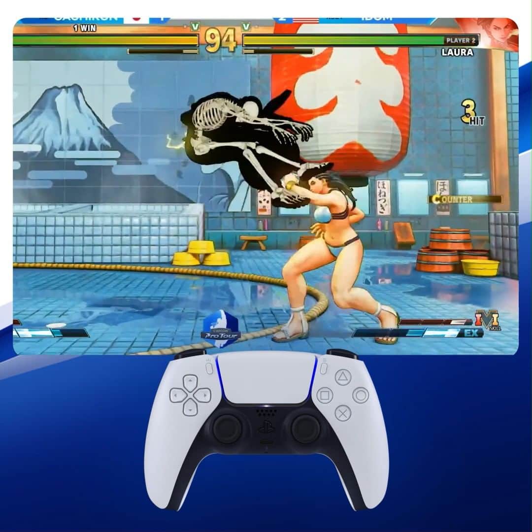 PlayStationのインスタグラム：「🏆 Do you want to play like a champion? Learn the Street Fighter V combo that brought iDom to Evo Grand Finals.」