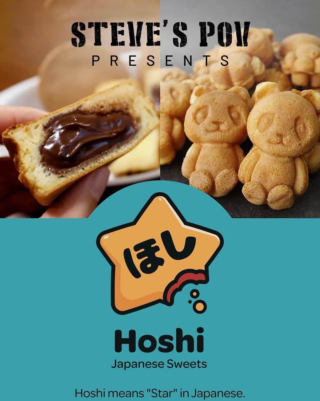 スティーブさんのインスタグラム写真 - (スティーブInstagram)「Come join me this Saturday and Sunday for the launch of my brand new Japanese line of original sweets called HOSHI. Slide right to see what delicious sweet stuff we will be preparing !! See you at @mitsuwa_plano Saturday and Sunday May 20,21 11:00-7pm.  アメリカでほしというブランドができました‼️大判焼、今川焼き、回転焼きのオリジナルバージョンとパンダ焼きも❣️是非ミツワマーケットプレイスへお越し下さい　お待ちしております❣️」5月17日 8時00分 - stevespov