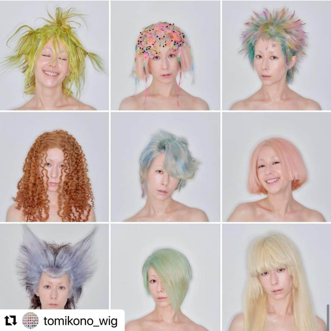 木村カエラさんのインスタグラム写真 - (木村カエラInstagram)「⚡️⚡️⚡️ #Repost @tomikono_wig with @use.repost ・・・ Personas  @kaela_official  Photograph @sayaka_maruyama_  Wig @tomikono_wig  Art direction @konomadinc  make @mihoko_f  #transformationisbeautiful #konomad#konomadeditions #kaerakimura#木村カエラ#tomikonowig#tomihirokono#theartofwigmaking #funclub #会報誌」5月17日 9時20分 - kaela_official