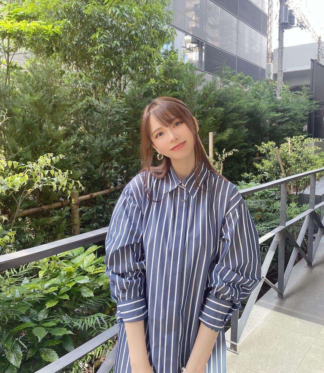 西村歩乃果のインスタグラム：「今日はあったかかった🌞 最近はとても眠たい🥱 これが五月病ってやつなのか…？？？」