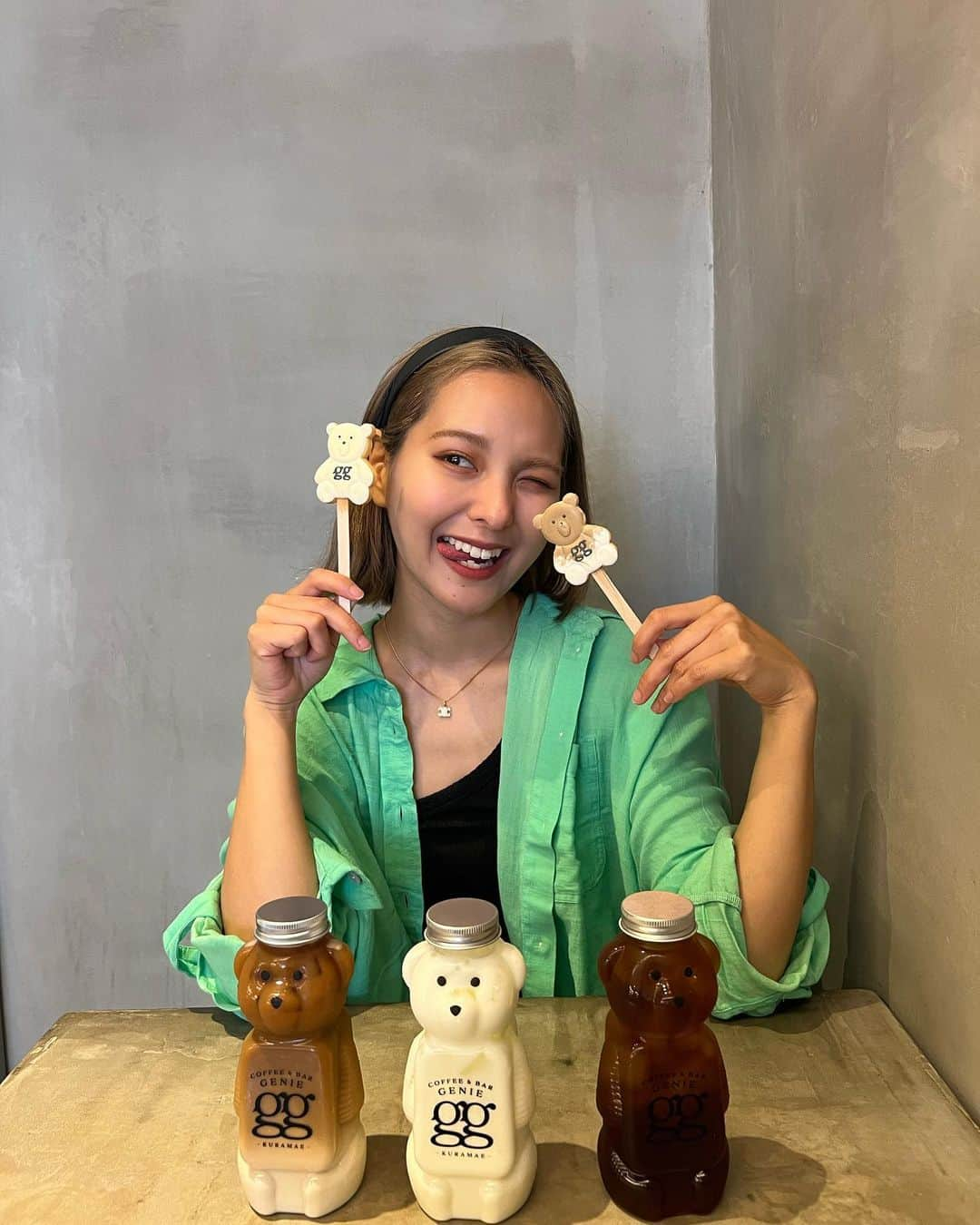 山口厚子さんのインスタグラム写真 - (山口厚子Instagram)「蔵前カフェ巡りしてきたよ🧸☕️  どの写真が好き〜？😋  @genie_kuramae  #kuramae #蔵前カフェ  #genie_kuramae」5月17日 19時37分 - atu_yaman