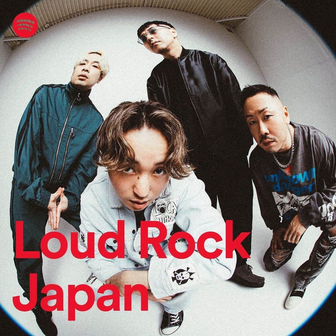 AG（エイジ）のインスタグラム：「🔥🔥🔥 @noisemaker_official . . . Spotify @SpotifyJP の公式プレイリスト  「Loud Rock Japan」 プレイリストカバーに  NOISEMAKERが起用されました！  ▼新曲『LAST FOREVER』はこちらから！ https://open.spotify.com/playlist/37i9dQZF1DX54Fkcz35jfT?si=5a86c66ad1be4ca8  #Spotify」