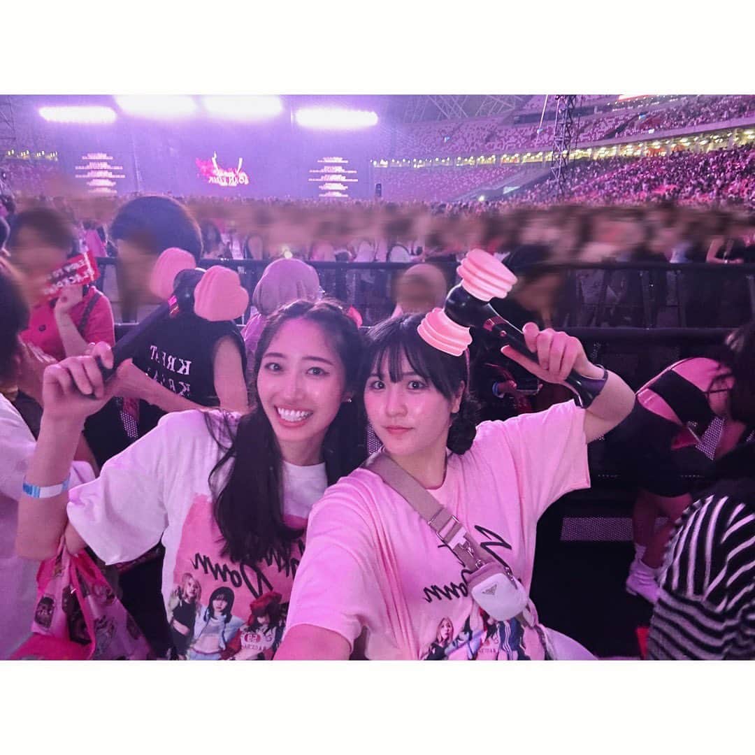 高野渚のインスタグラム：「luv!!!!!!!!!!   #blackpink  #bornpink」