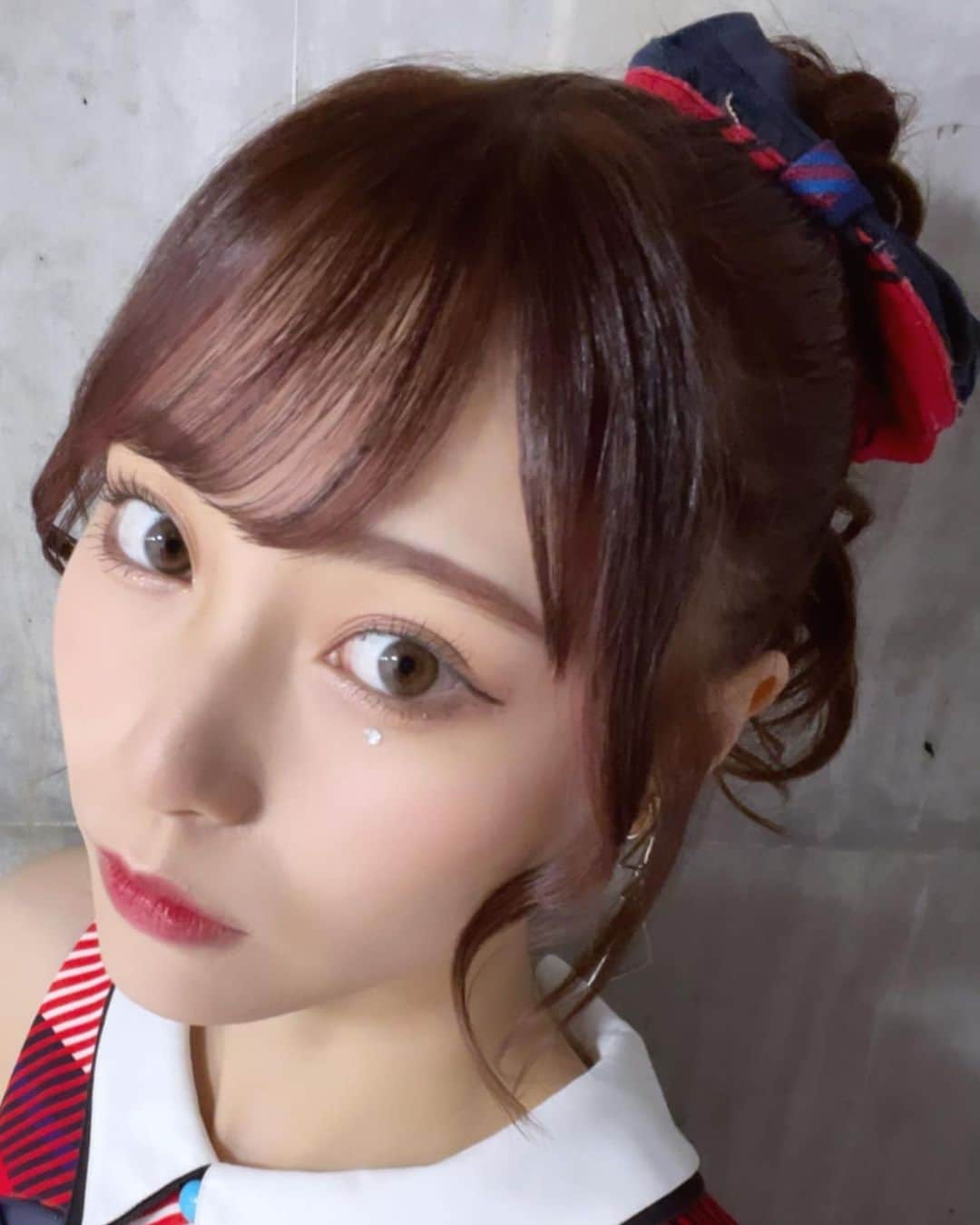 のインスタグラム：「お団子さん🍡💭   #NGT48  #お団子ヘア  #お団子アレンジ #誇りの丘」