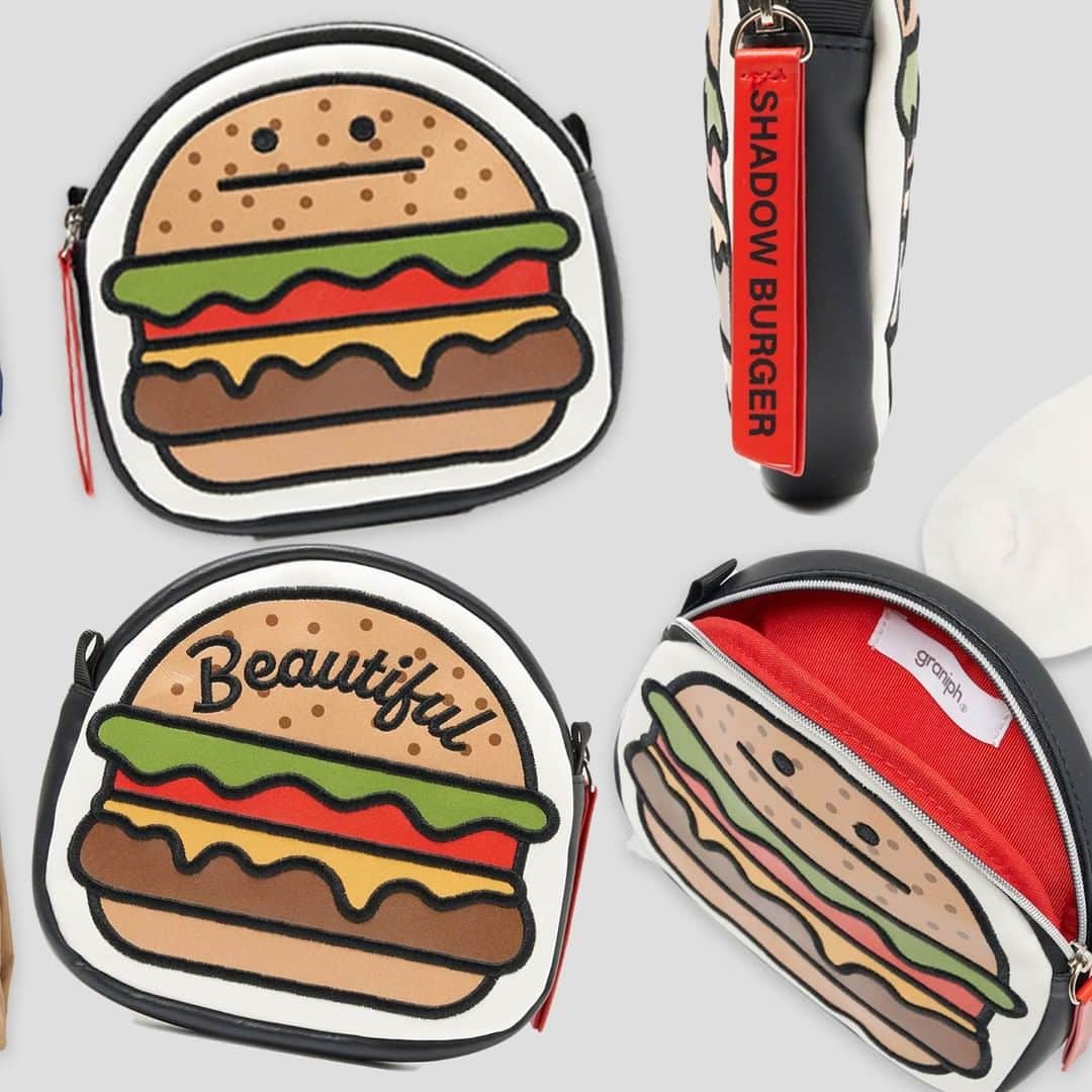 グラニフ graniphさんのインスタグラム写真 - (グラニフ graniphInstagram)「気になる商品は画像をタップ✔️  今度はハンバーガーに変身！ #ビューティフルシャドー のバーガーセットが登場です🍔🍟  メロンソーダにフライドポテト、そしてトマトとレタスをはさんだスペシャルバーガー。  カラフルな色彩のポップなデザインに仕上げました🍔  ------------------------------- ▶︎ グラニフ [Graphic Life Store] @graniph_official  #グラニフ#graniph#グラフィック#グラフィックデザイン#graphic#graphicdesign#キャラクター#character#characterdesign#characterart#coordinate#art#illustration#Tシャツ#ハンバーガー好き」5月17日 21時04分 - graniph_official