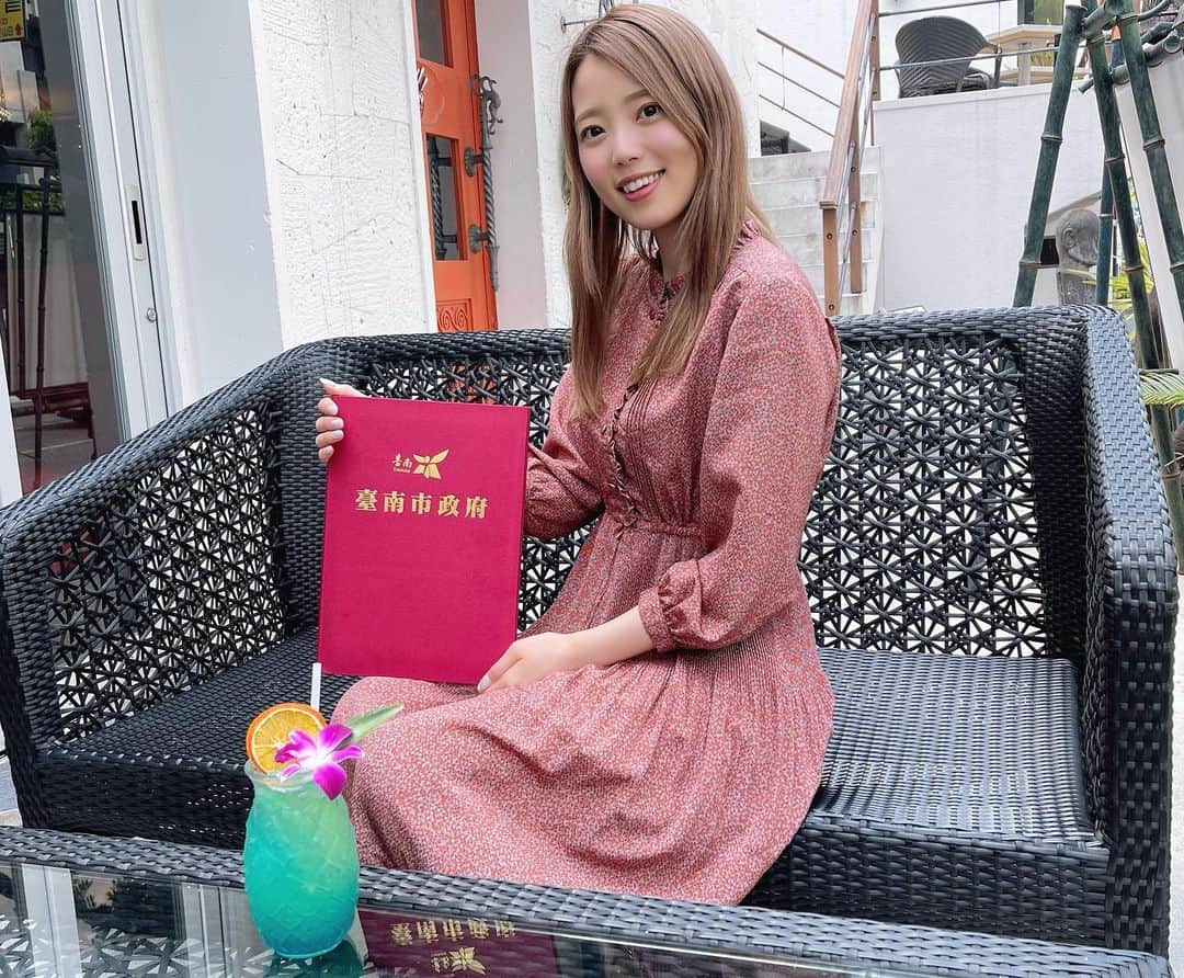 高橋紫微さんのインスタグラム写真 - (高橋紫微Instagram)「台湾の台南市親善大使として2026年まで務めさせていただくこととなりました✨  2018年から務めさせていただいてますが、最近はパンデミックの影響もあり全く行けていません🥲そろそろ行けそうかな🥰？」5月17日 21時08分 - suaiflute