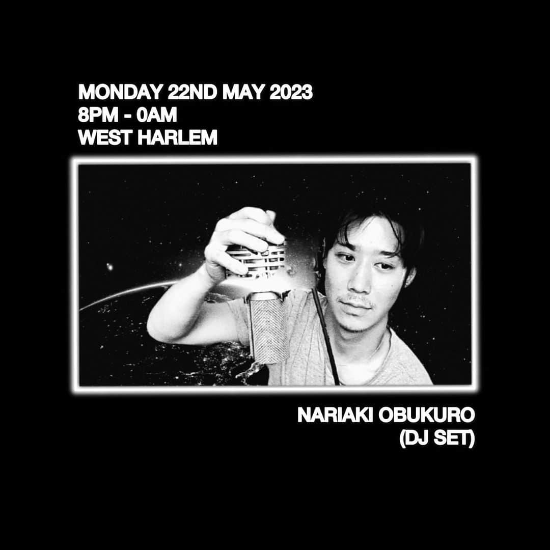 小袋成彬のインスタグラム：「I'll stop by Kyoto to give a high five for the late night dancers! Tickets through ZAIKO from 1PM tomorrow.  5月22日に京都のWest Harlemでパーティーします。 チケットは明日の午後1時から🙏  Special Thanks to @jellyfish00009」