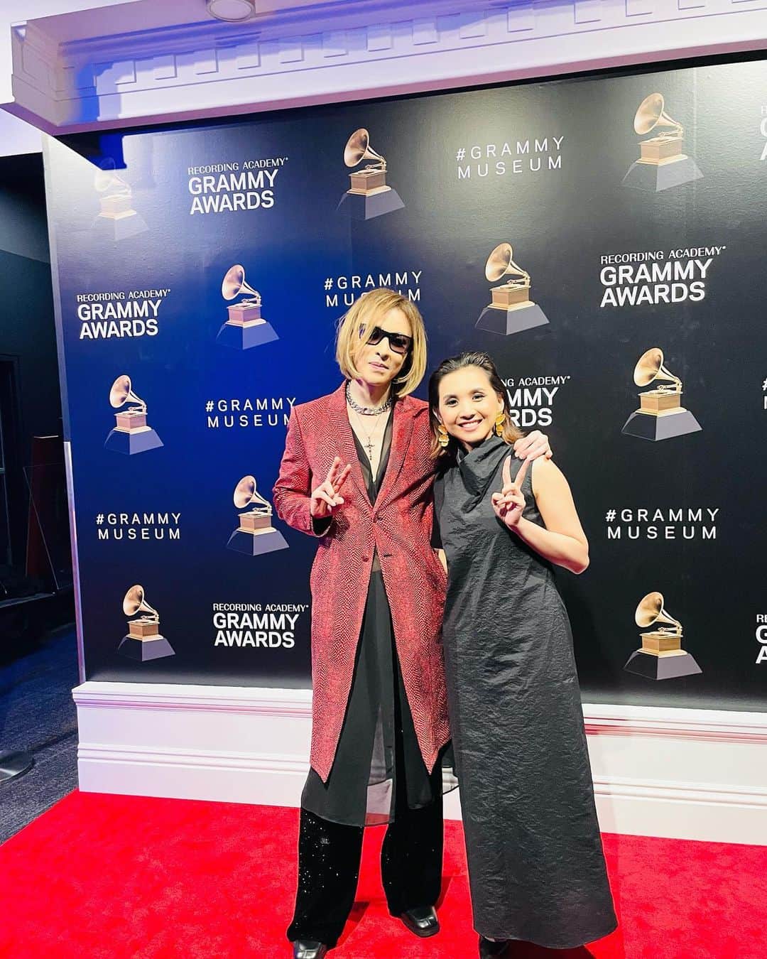 Beverlyのインスタグラム：「YOSHIKIさんのshow @Grammy Museumに出演しました！サプライズゲストだったので先に言えなくてごめんね！😭久しぶりにLAに行けて、こんな素敵なステージで歌えて心が幸せでした☺️ I’m living the dream! @yoshikiofficial さんありがとうございます！  YOSHIKI show at Grammy Museum! I was a surprise guest so I wasn’t able to tell you guys! But I had a blast. After how many years I’m back in LA not to compete but to have a show! I’m living the dream. ☺️ Thank you Yoshiki for this opportunity!」