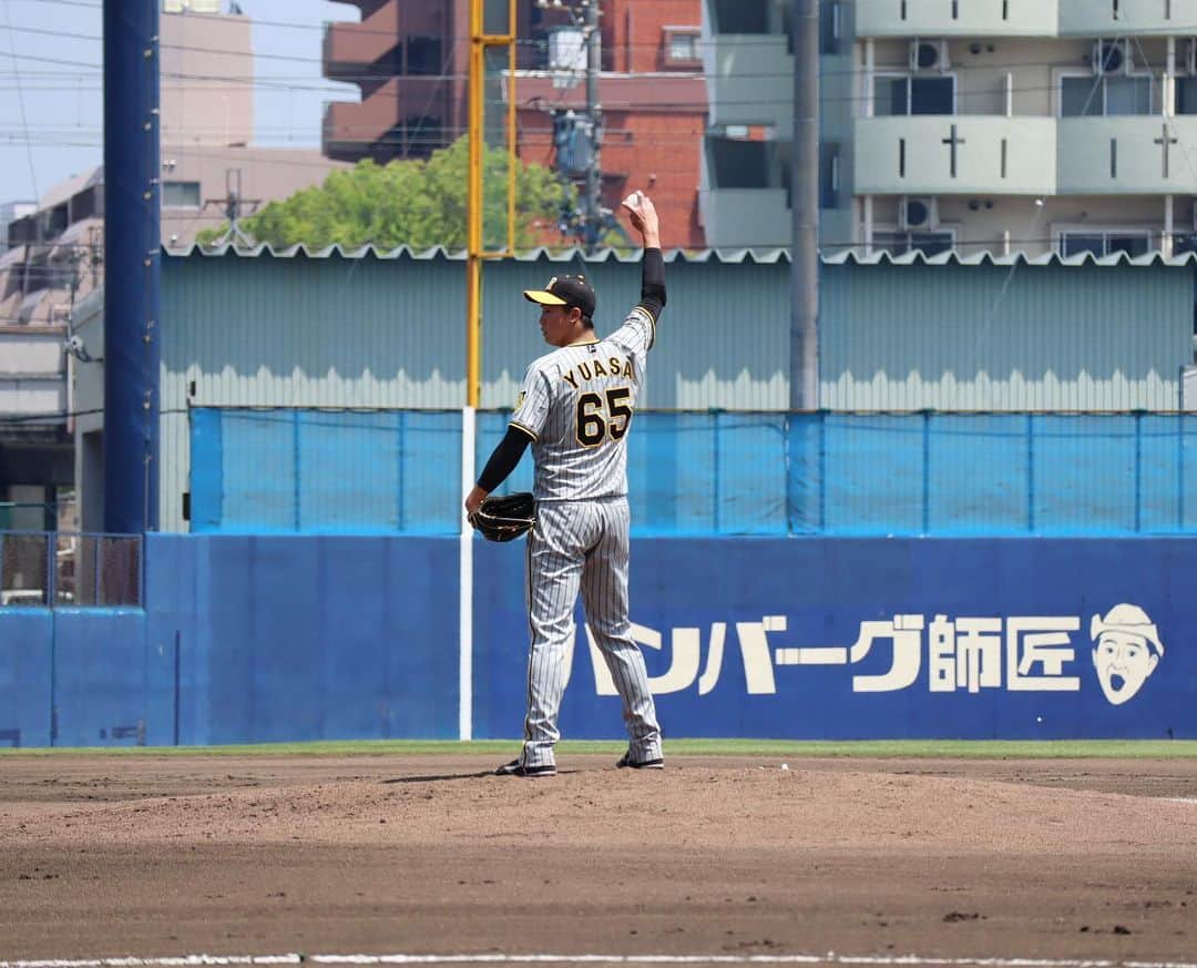 阪神タイガースさんのインスタグラム写真 - (阪神タイガースInstagram)「5月17日、ナゴヤ球場でのファーム・中日戦の試合写真です！ #湯浅京己 選手 #山本泰寛 選手 #森下翔太 選手 #前川右京 選手 #門別啓人 選手 #戸井零士 選手 #片山雄哉 選手 #藤田健斗 選手 #遠藤成 選手 #渡邉雄大 選手 #阪神タイガース  #ウエスタンリーグ  #ARE」5月17日 16時09分 - hanshintigers_official