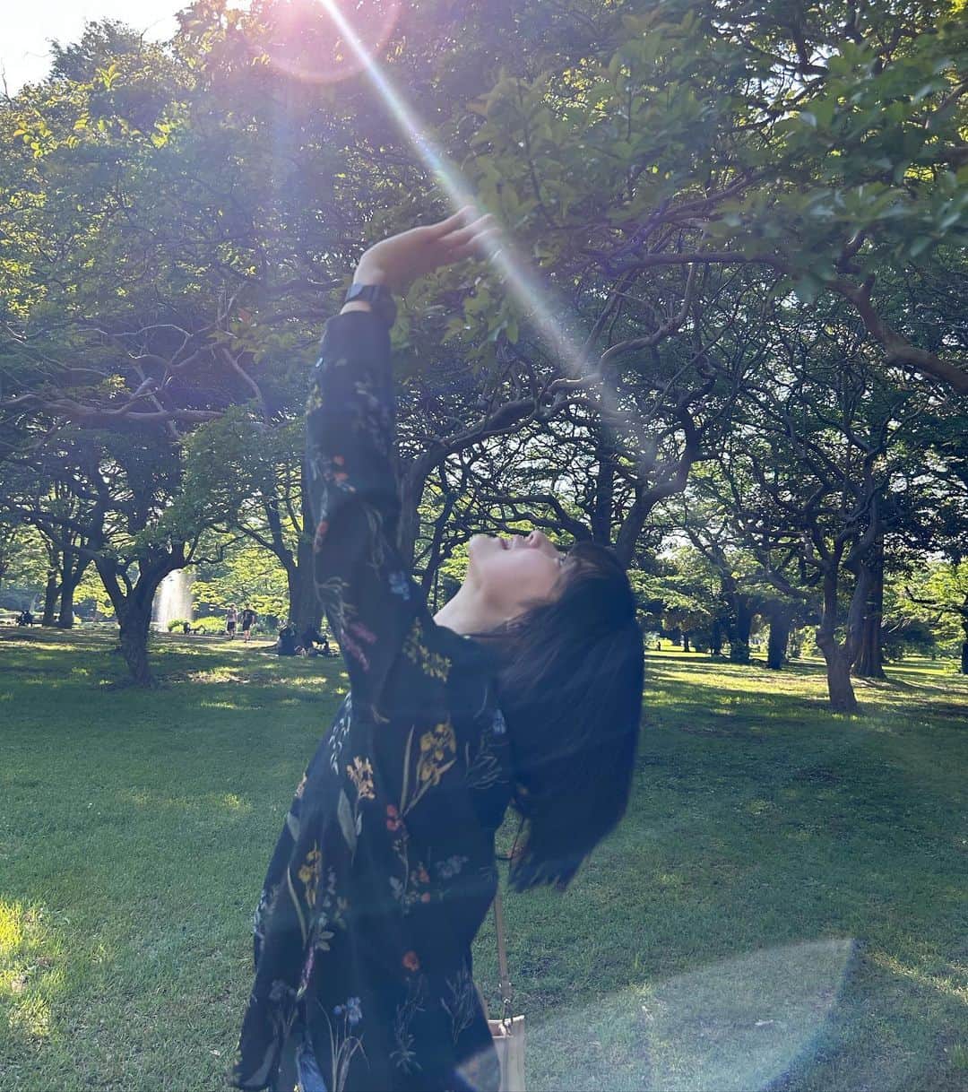 永田凜さんのインスタグラム写真 - (永田凜Instagram)「🟢🌳🌲✈️☁️  わっはーーー」5月17日 16時51分 - rin_nagata_official