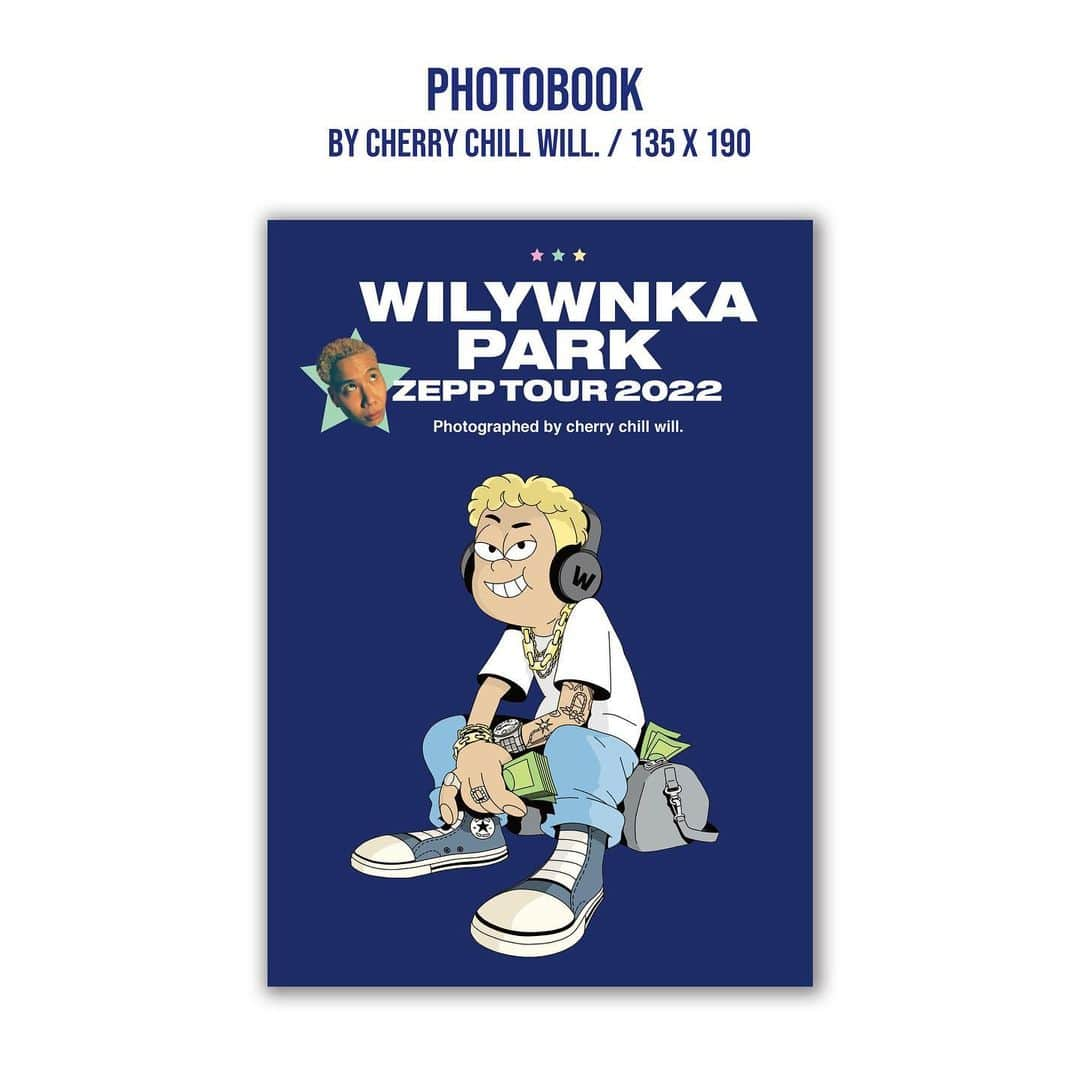 WILYWNKAさんのインスタグラム写真 - (WILYWNKAInstagram)「2023年6月21日発売決定！ 2022年8月に全国5都市(名古屋、札幌、福岡、大阪、東京)で開催された「WILYWNKA PARK ZEPP TOUR」が待望の映像化！ 本作品は8月30日ZEPP DIVERCITY TOKYOにて様々なアーティストがパフォーマンスを披露した最終日の公演をメインに、本人による各公演の解説・感想や、各都市でのリハーサル、舞台裏や打ち上げの様子もたっぷり収録。  「クラブやフェスのライブでは俺の100%は見れないし、見せない」と語る、本人が見せたいものを全て詰め込んだ2時間に及ぶライブショーを完全収録！  さらに、3rdアルバム「COUNTER」より7曲のミュージックビデオも収録。  また、大阪公演と東京公演で来場者の皆様と撮影した集合写真のポストカード2種も同封。  初回限定盤は写真家cherry chill will.によるフォトブック、LUGOSISデザインの折りたたみポスターが封入されたボックスセットとなります。  参加アーティスト：Leon Fanourakis、KID PENSEUR、STICKY BUDS、MFS、VIGORMAN、唾奇、ISSUGI  収録ミュージックビデオ：「That’s Me」「Company Flow」「YAKINIKU feat. DJ C2」「Super Cypher feat. Leon Fanourakis」「Chill Out」「Feeling Like...」「Today」  全30曲・ライブ約120分・その他約55分 ポスター515mm x 364mm・フォトブック32ページ  @lugosis  @cherrychillwill  @onepercent.jp」5月17日 16時52分 - wilywnka