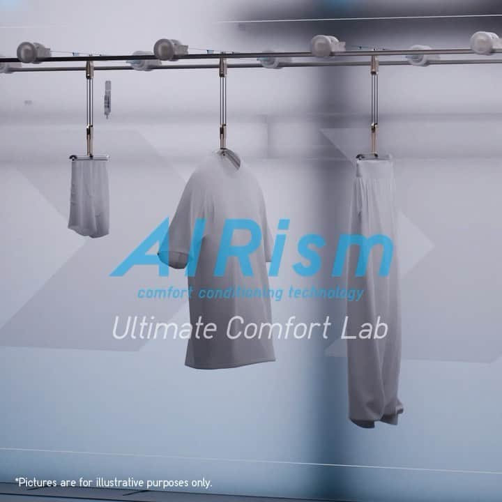 のインスタグラム：「What if AIRism installed for T-Shirts, Bra Top, Shorts, Jogger Pants.....?  It means, Ultimate Comfort installed.   #AIRisminstalledforultimatecomfort #AIRism #Uniqlo #LifeWear」